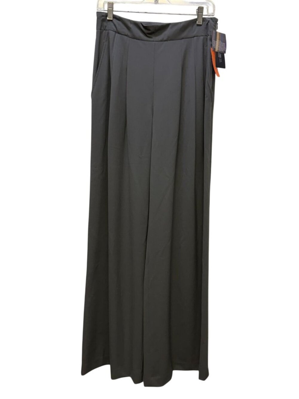 NWT Lafayette 148 New York Shale Wide-Leg Pleated Pants 4 - Picture 2 of 6